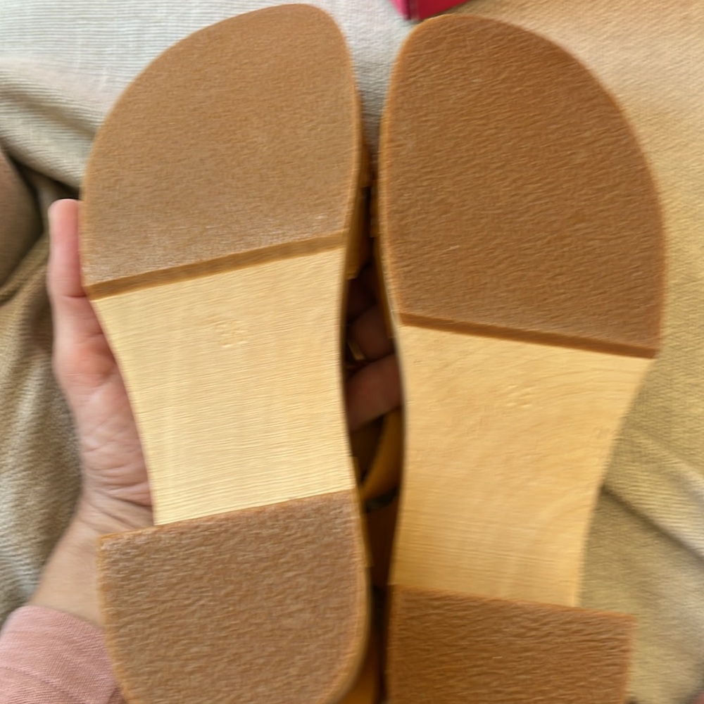 Swedish Hasbeens Beautiful NWT Bow Yellow Retro Vintage Clog Sandal size 7.5 & 8 - Picture 11 of 16